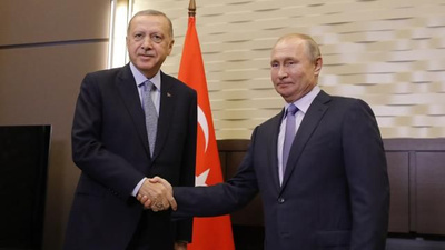 Cumhurbaşkanı Erdoğan Putin'le görüştü